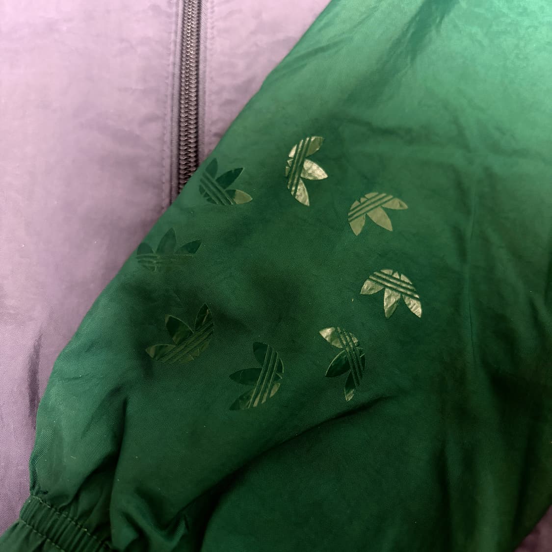 아디다스 오리지널 레트로 컬러블럭 우븐 나일론 바람막이 자켓 상품이미지3