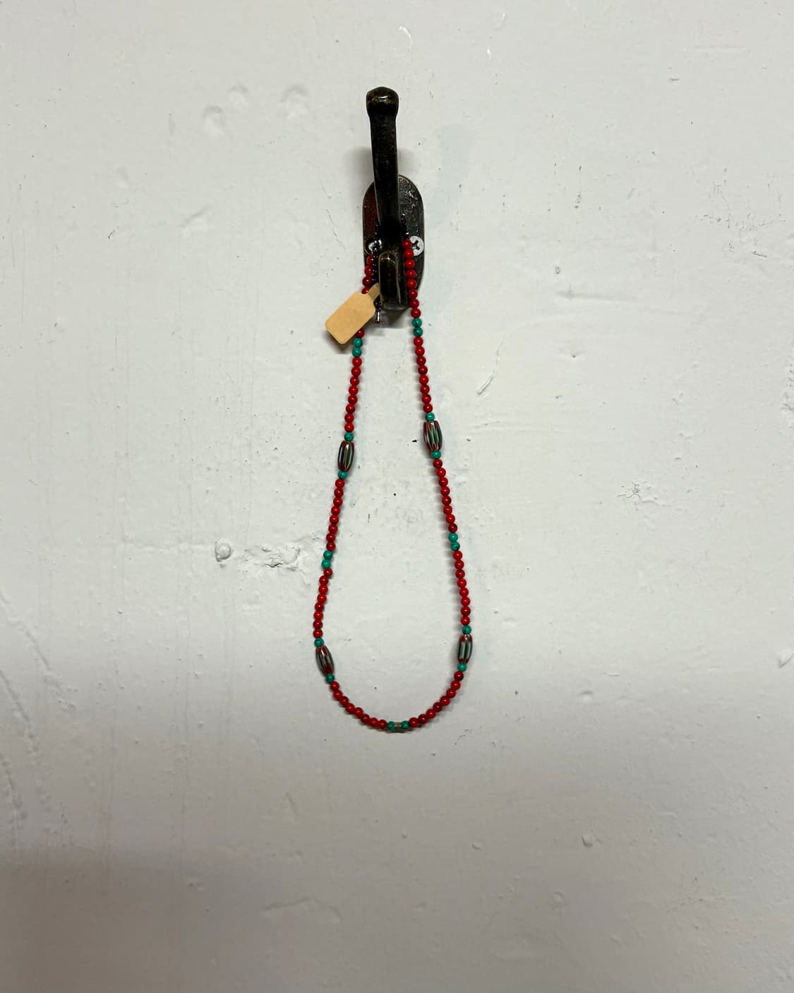 모쿠토 ‘단청’ 비즈 목걸이 [레드] 상품이미지1