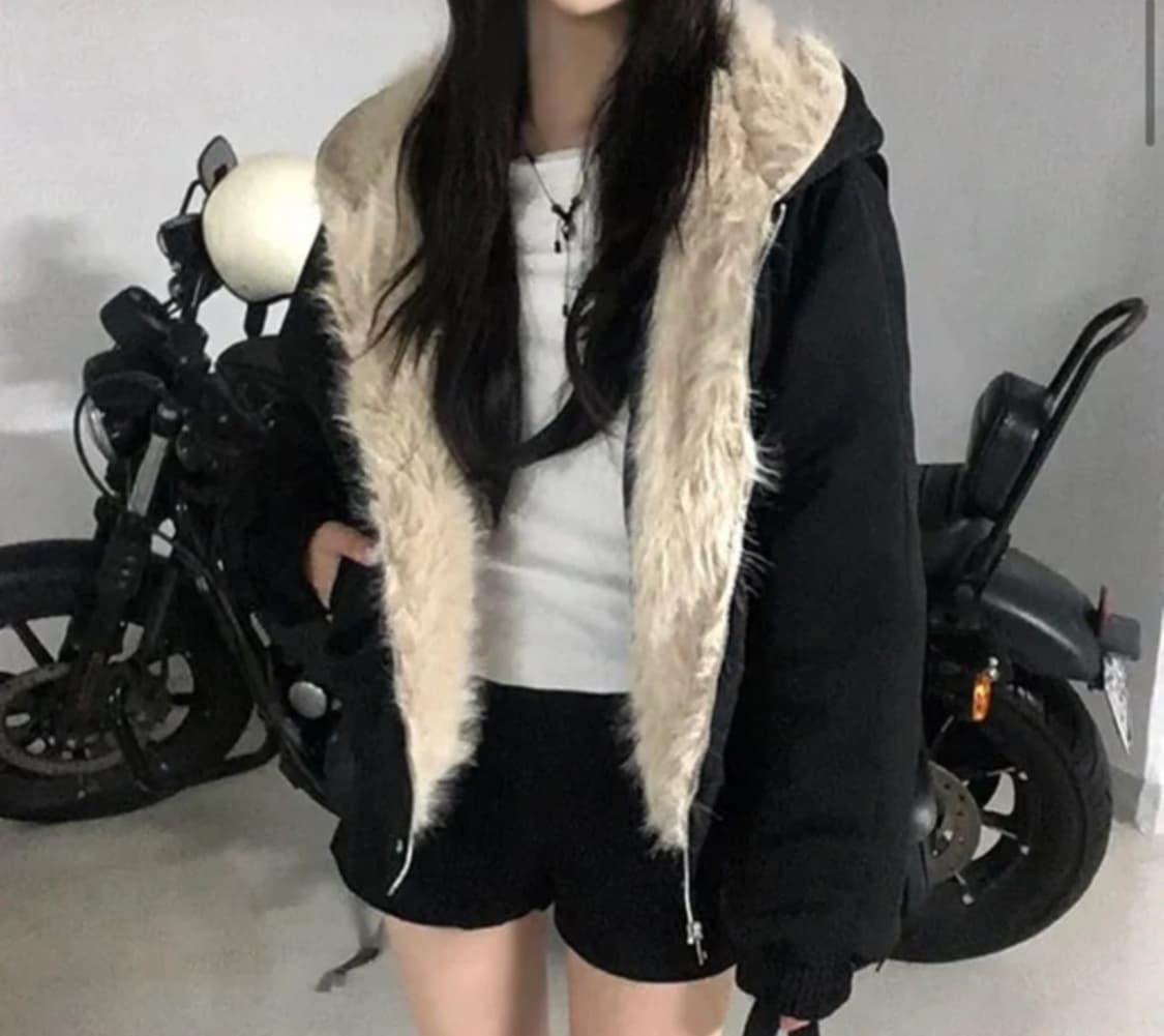 y2k깔 패딩점퍼 상품이미지2