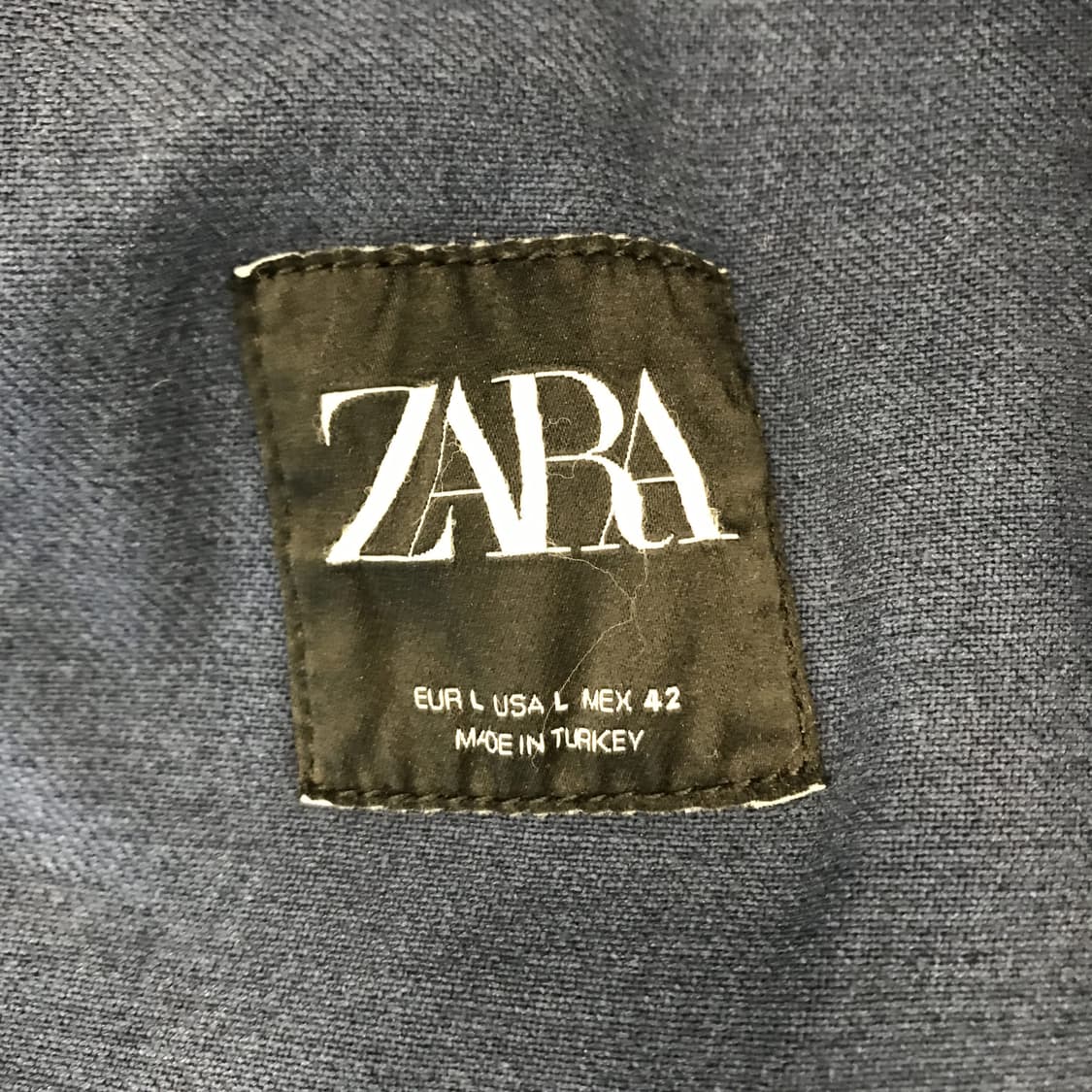 자라 워크 데님 초어자켓 [L] 상품이미지4