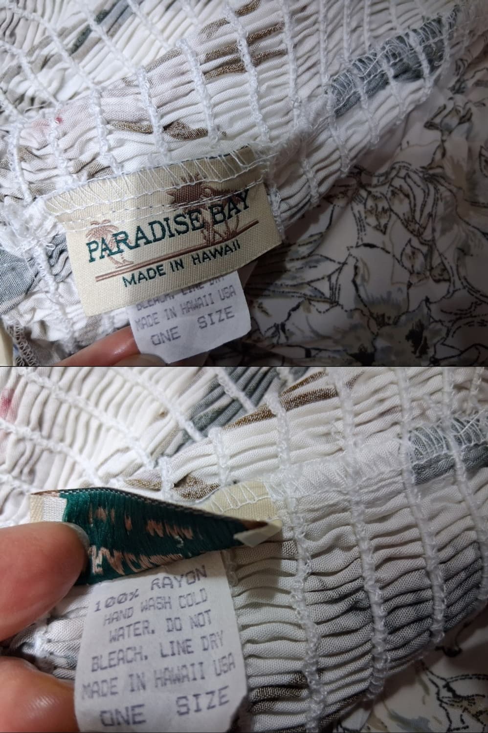 미국산 PARADISE BAY  끈나시 튜브 탑 하와이안 롱원피스 레이 상품이미지8
