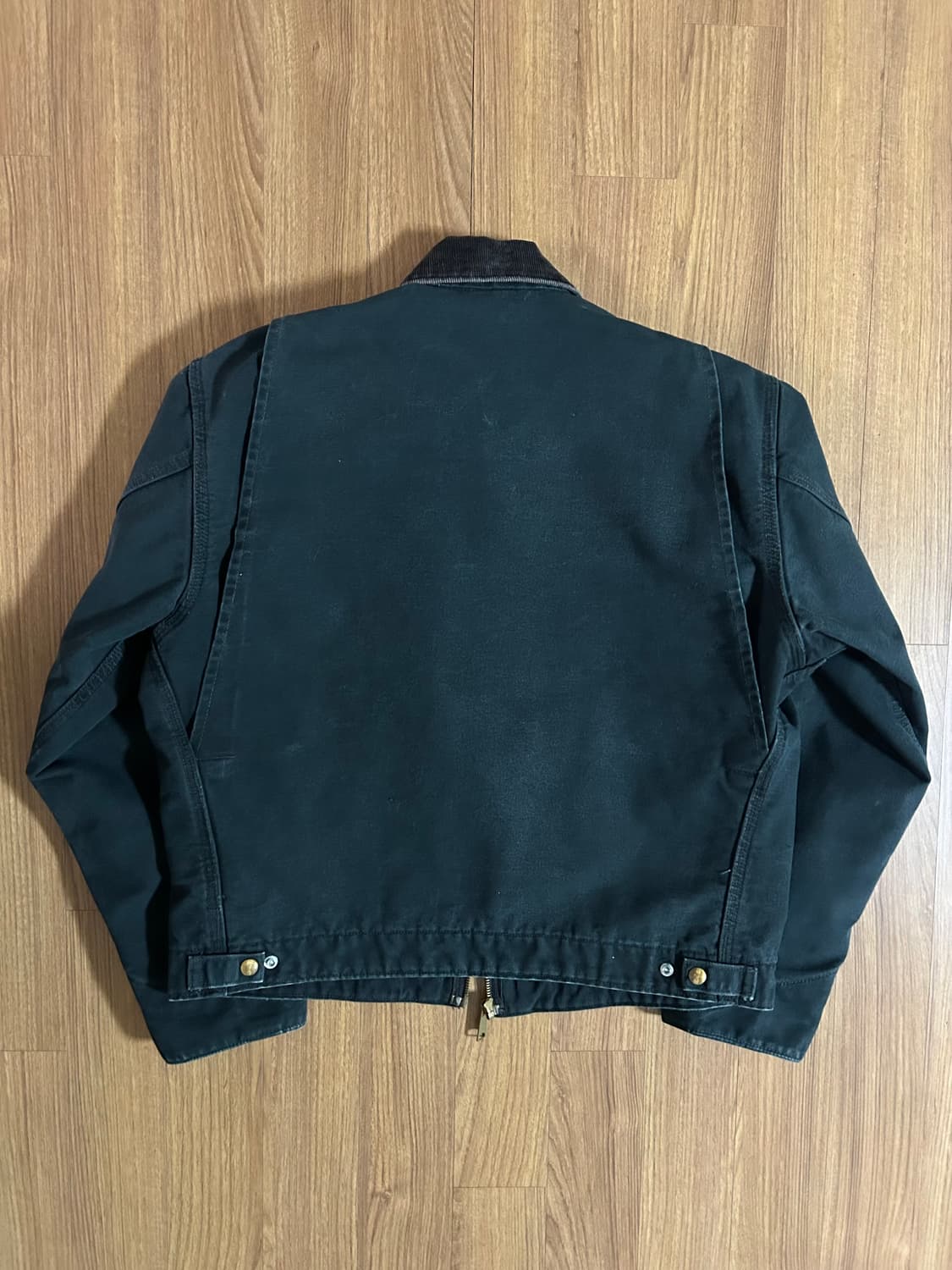 빈티지 칼하트 디트로이트 자켓 블랙 상품이미지3