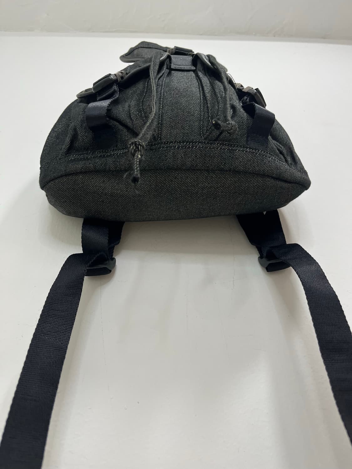 Lucas 데님 복조리 버클 백팩 상품이미지5