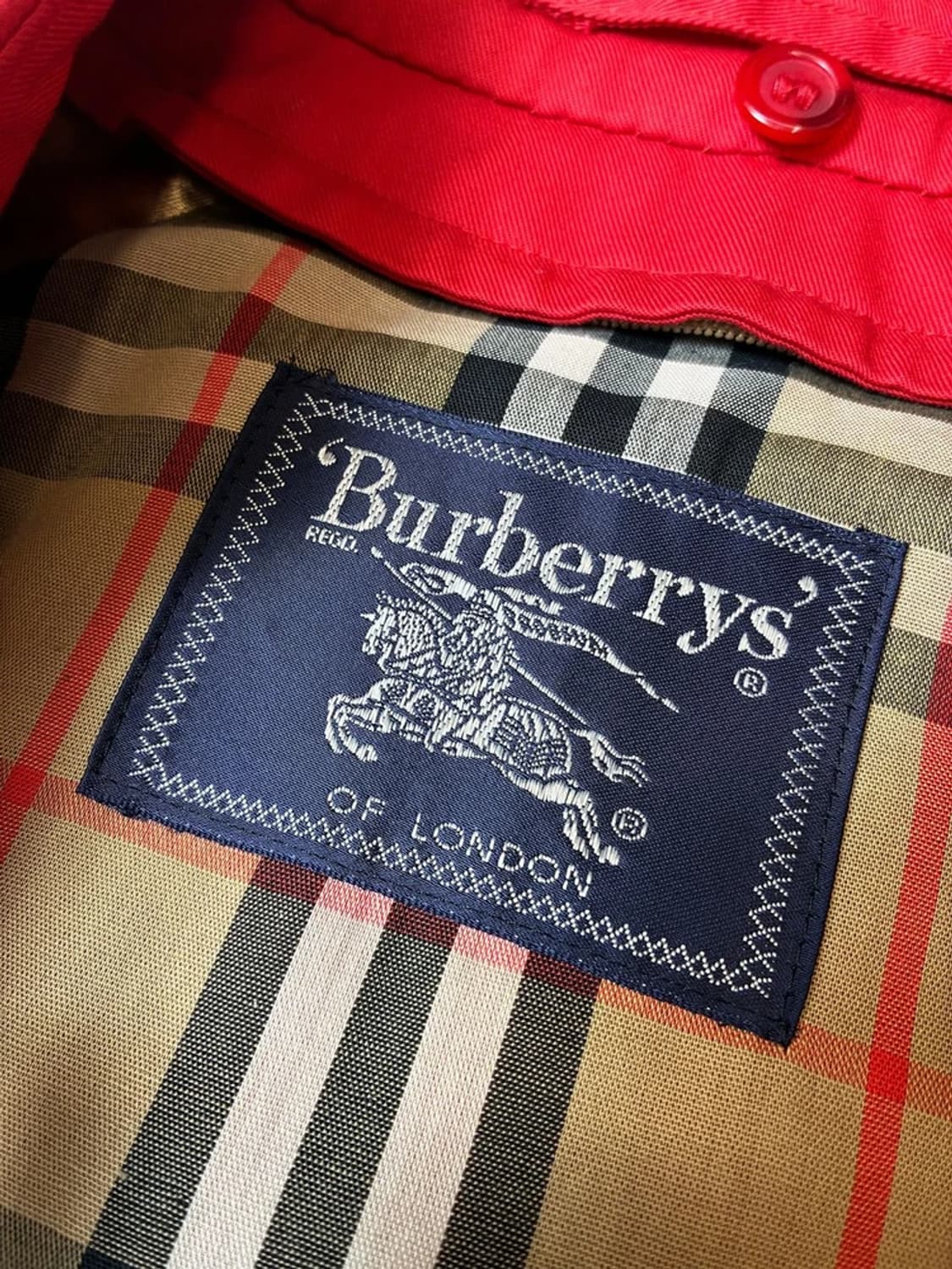 버버리 90's 개버딘 오리지널 벨티드 롱 트렌치 코트 PN8179 상품이미지8