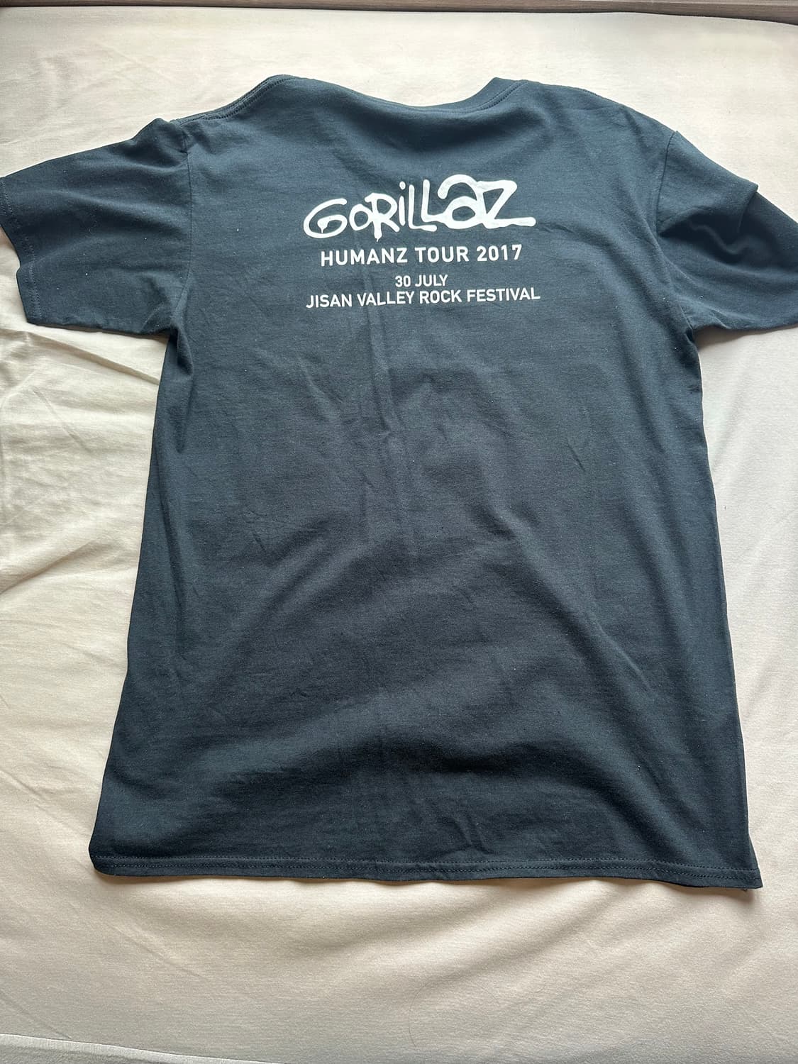 (L) 고릴라즈 2017 HUMANZ 투어 티셔츠 상품이미지2
