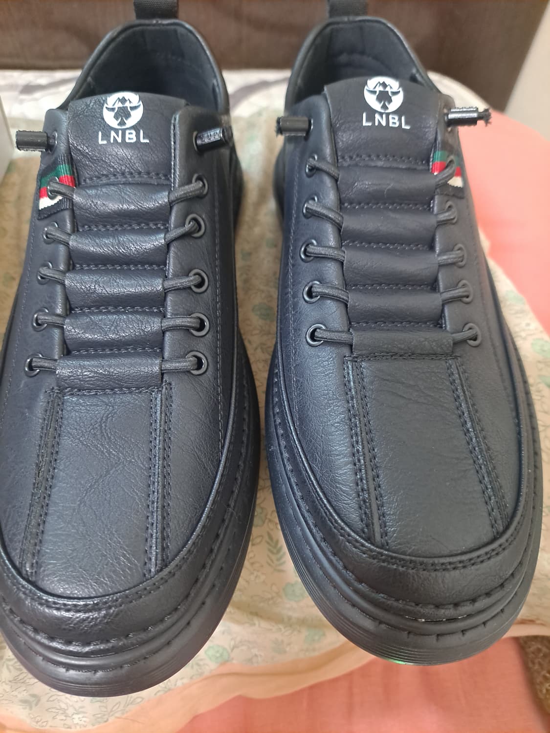 Low NewBrie 남성 캐주얼 스니커즈 블랙 265 상품이미지3