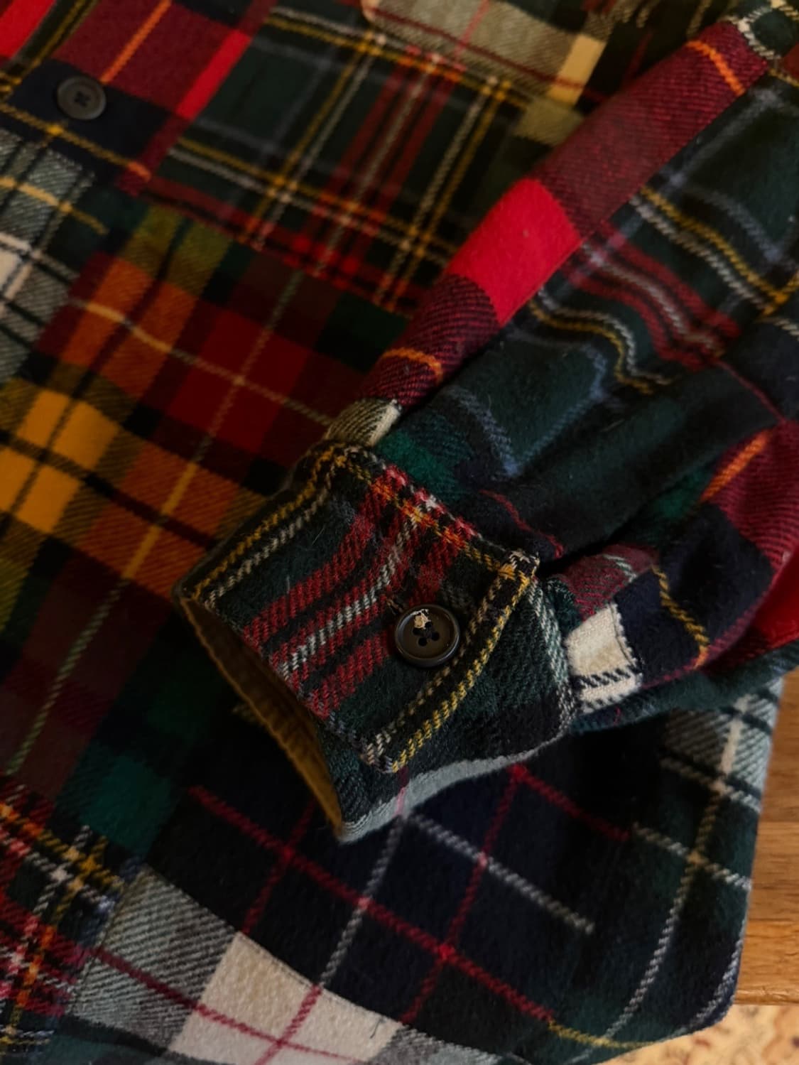 파쏘나블 트위드 패치워크 자켓 105 상품이미지7