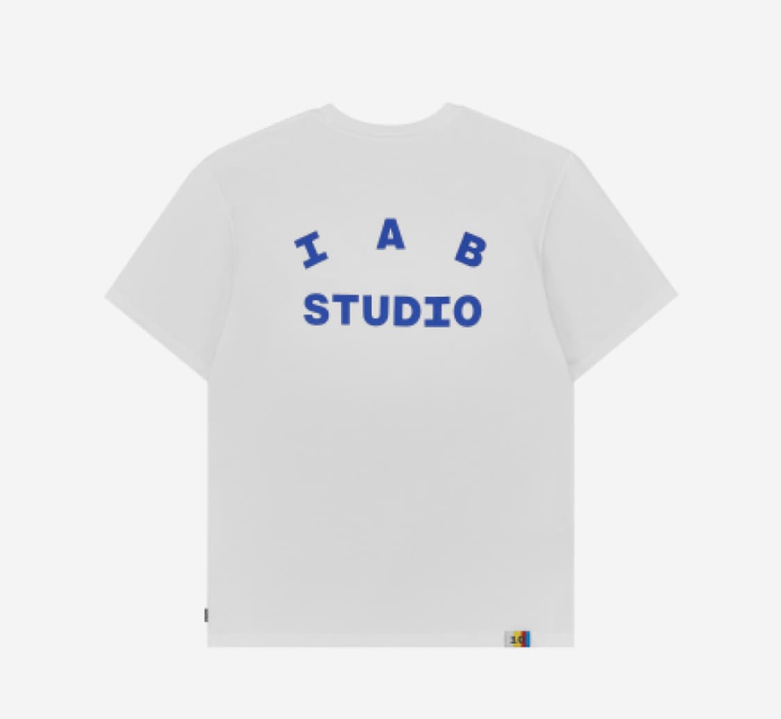 아이앱 스튜디오 10주년 반팔 블랙&화이트 새상품 판매 상품이미지6