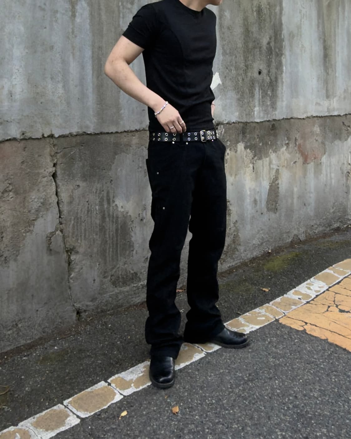 Black Double Wrap Belt 상품이미지3