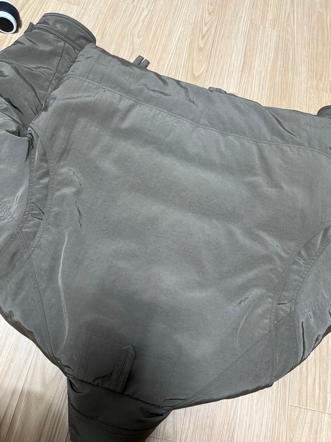 솔리드옴므 125패딩 카키 멀티 포켓 상품이미지4