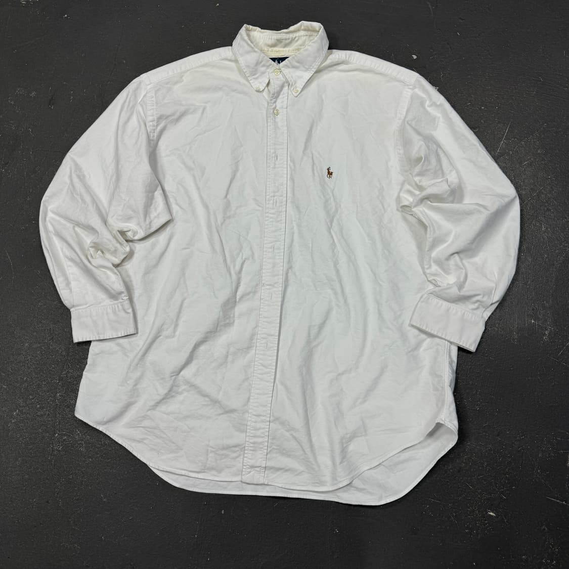 폴로 랄프로렌 야머스핏 화이트 셔츠  상품이미지2