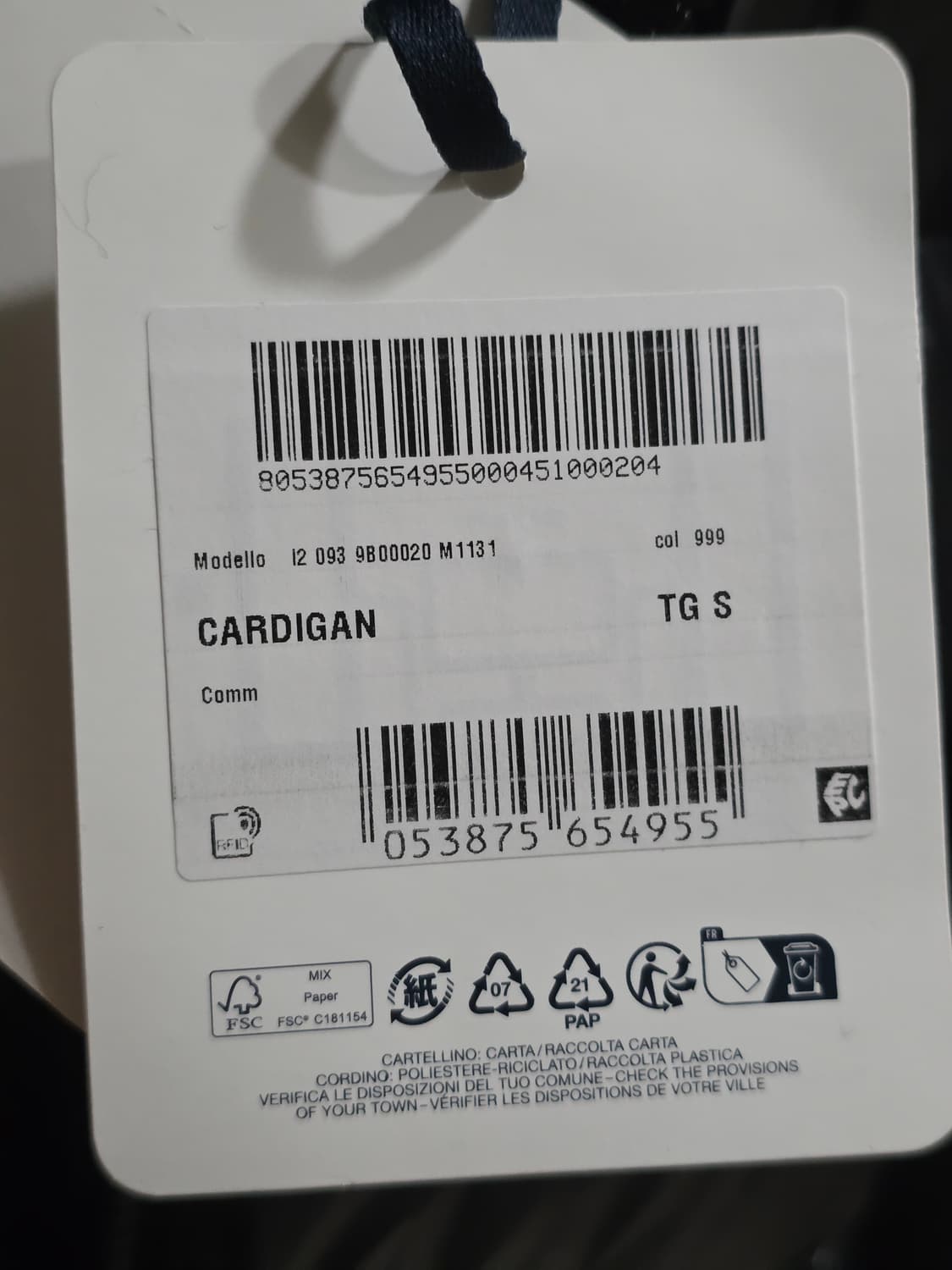 몽클레르 니트 가디건 새제품 (S사이즈) 상품이미지4