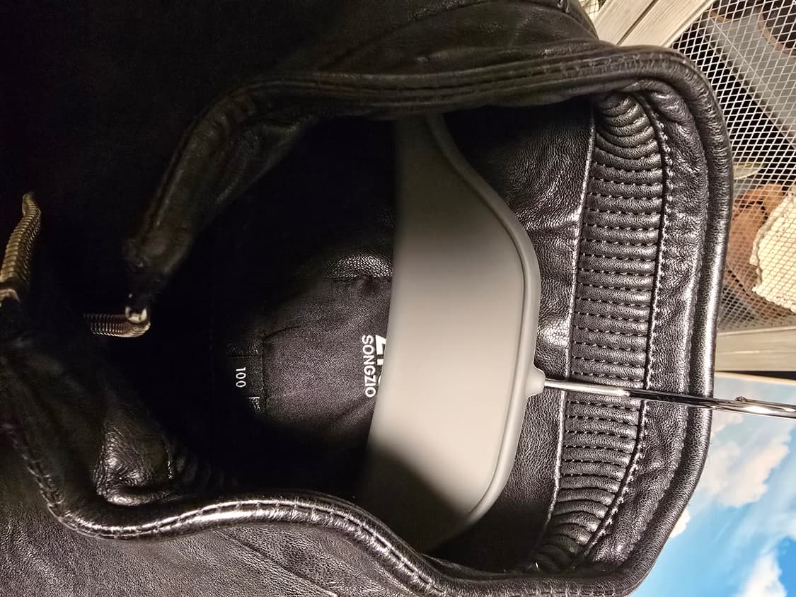 지오 송지오 양가죽 자켓 100사이즈입니다. 상품이미지7