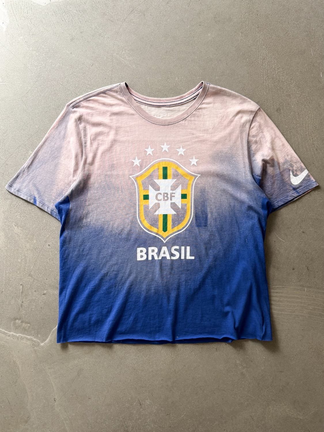 Vintage Faded Nike Brasil Cut Off Tee 상품이미지1