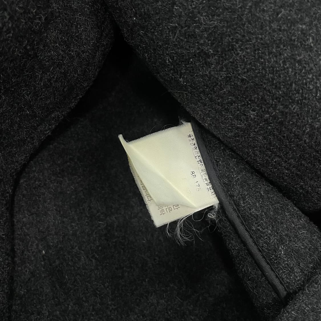 폴로 랄프로렌 더플 울 코트 차콜 상품이미지5