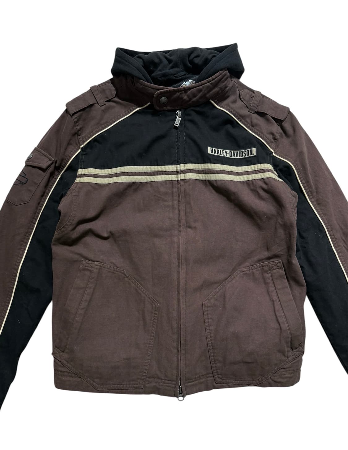 할리데이비슨 모터사이클 레이싱 후드 자켓 상품이미지3