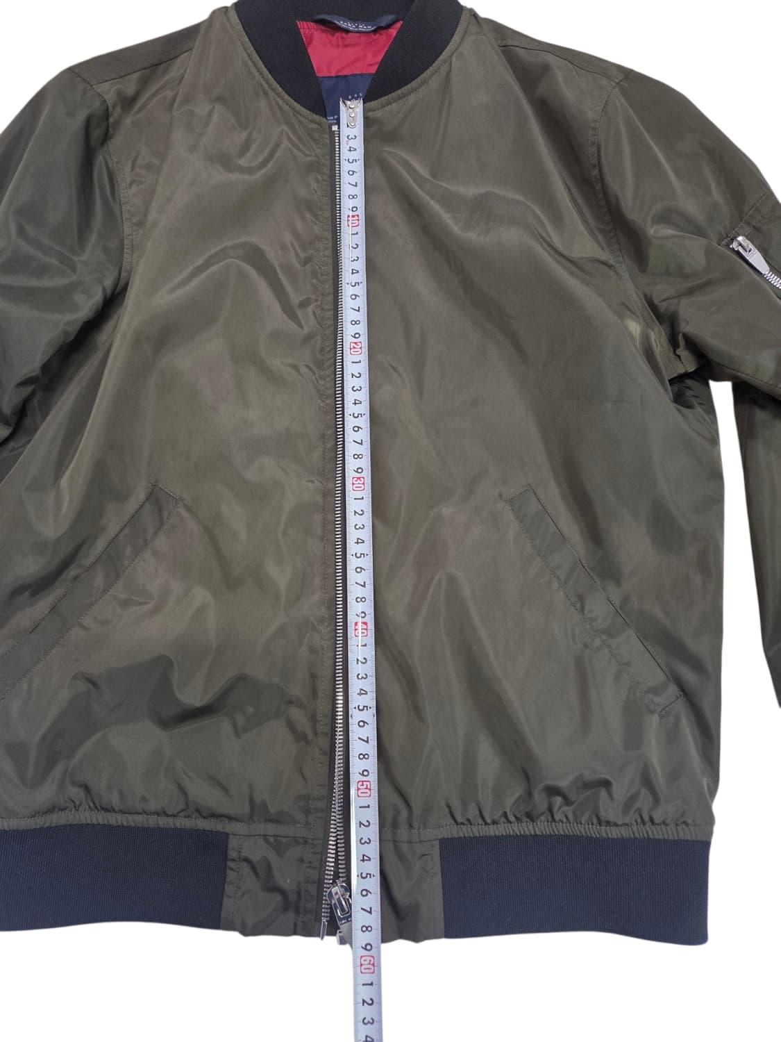 ZARA MAN 항공점퍼 카키 L 상품이미지4