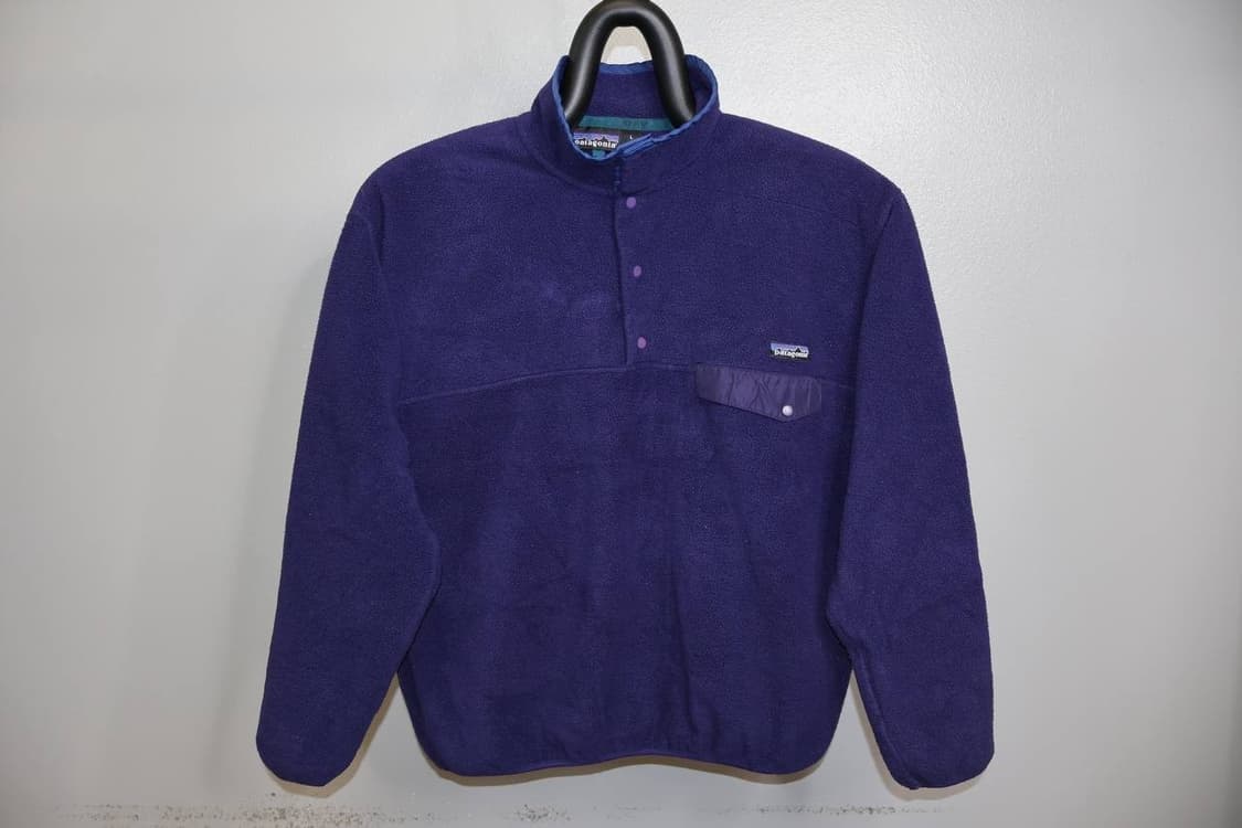 99FW 파타고니아 신칠라 스냅-T 플리스 딥 퍼플/네이비 상품이미지1