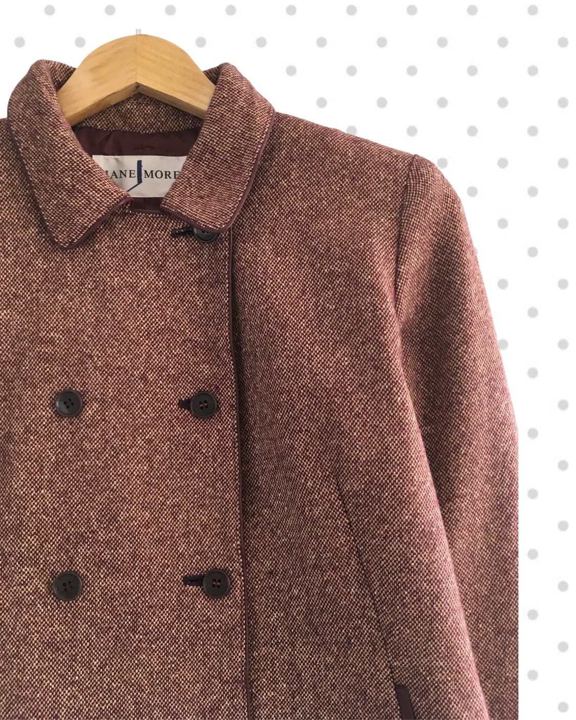 vintage autumn mood double coat brick 상품이미지7