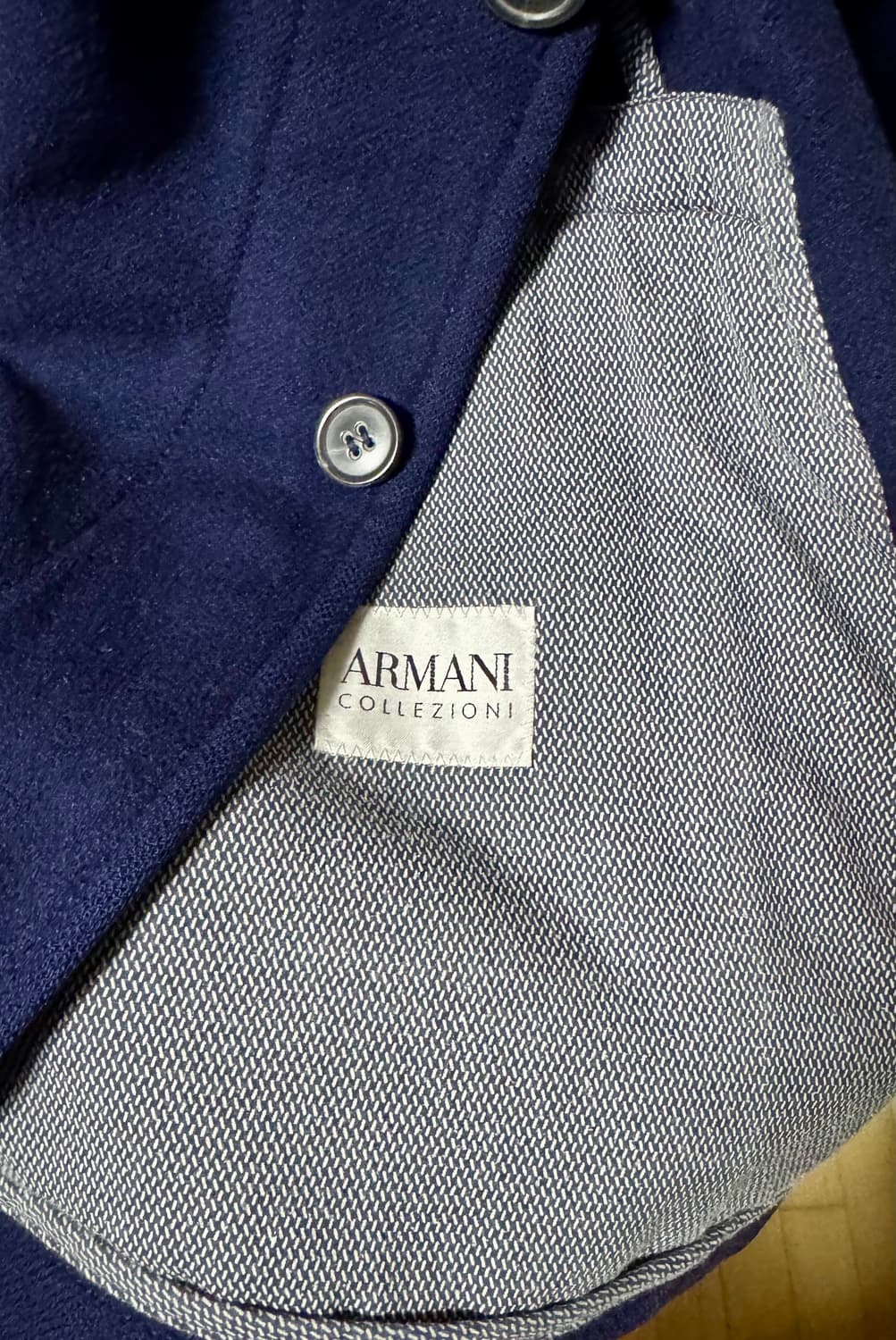 아르마니 꼴레지오니 울 블레이저 상품이미지4