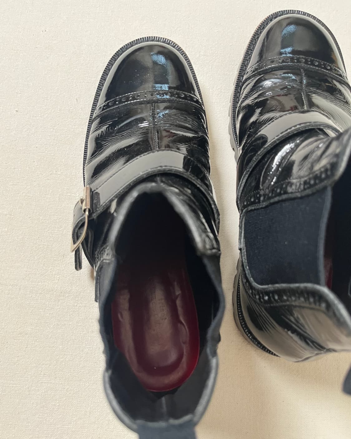 꼼데가르송 버클 윙팁 부츠 Comme des Garcons tricot 상품이미지6