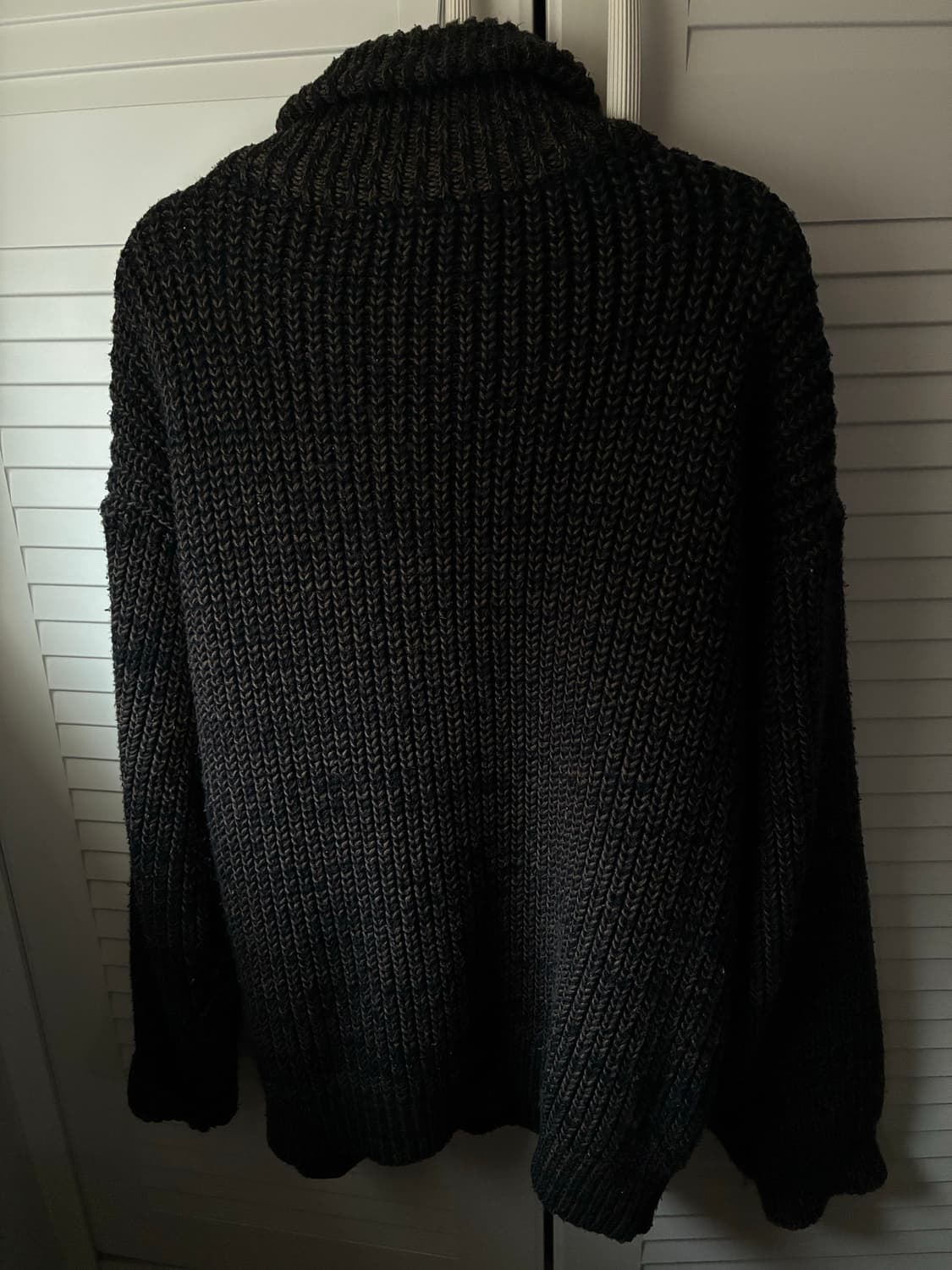 라코스테 니트 집업 오버핏 가디건 상품이미지2