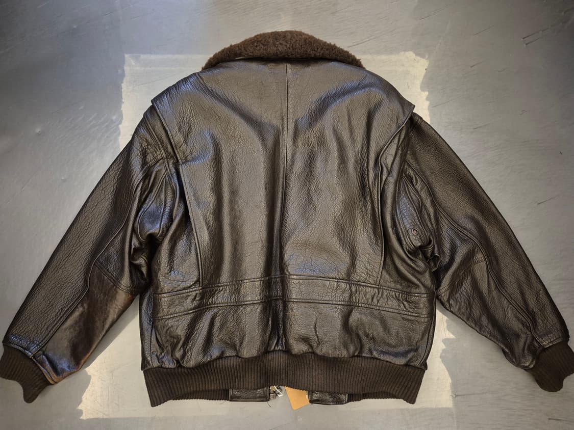 80s LEVI'S TYPE G-1 양가죽 봄버 상품이미지2
