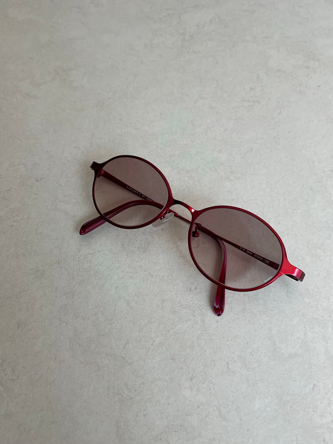 빈티지 레드 선글라스 상품이미지2