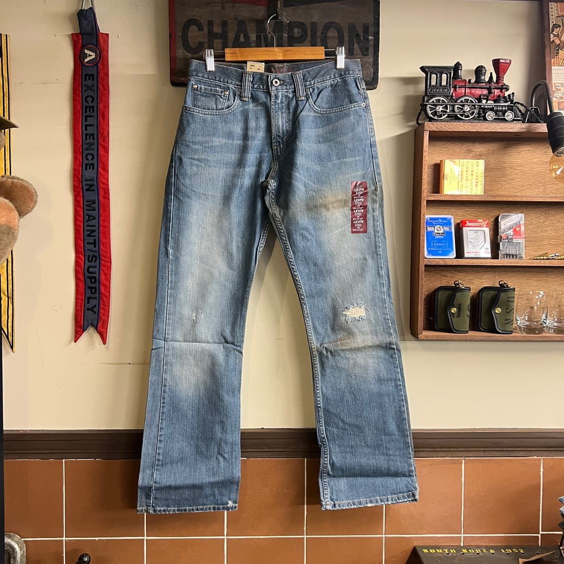 00's 리바이스 527 부츠컷 32 Size Mexico 데드스탁 상품이미지1