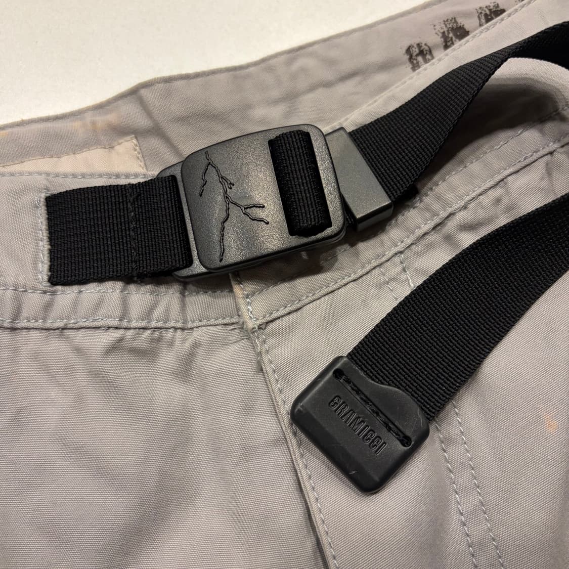 [34] 올드 그라미치 빈티지 벨트 그레이 코튼 팬츠 B945 상품이미지8