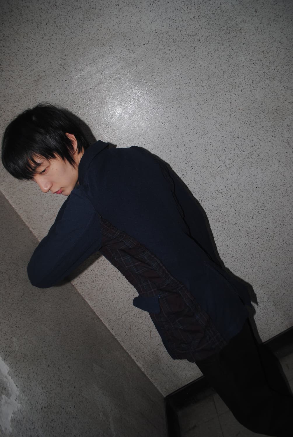 homme plus AD2009 축융 폴리 링클 자켓 상품이미지2