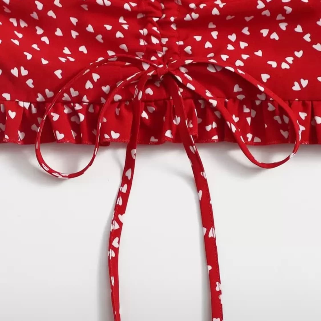 Shein 하트 크롭탑 L 상품이미지3