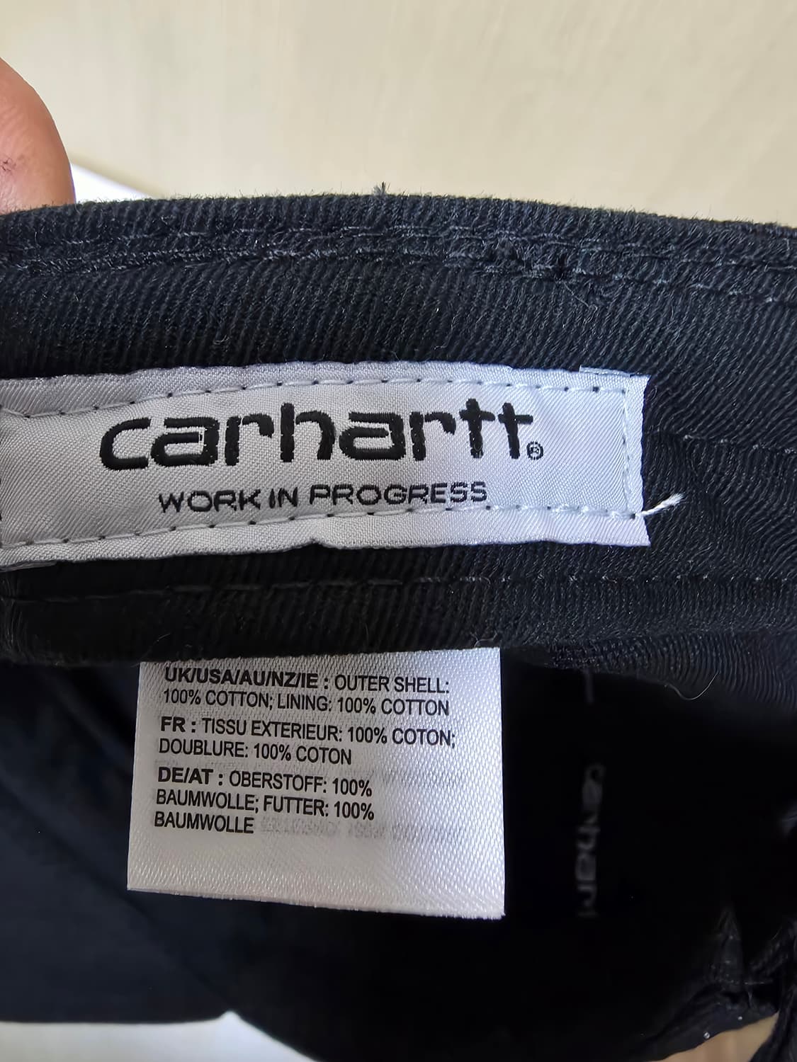 칼하트 캔버스 스크립트 볼캡 상품이미지6