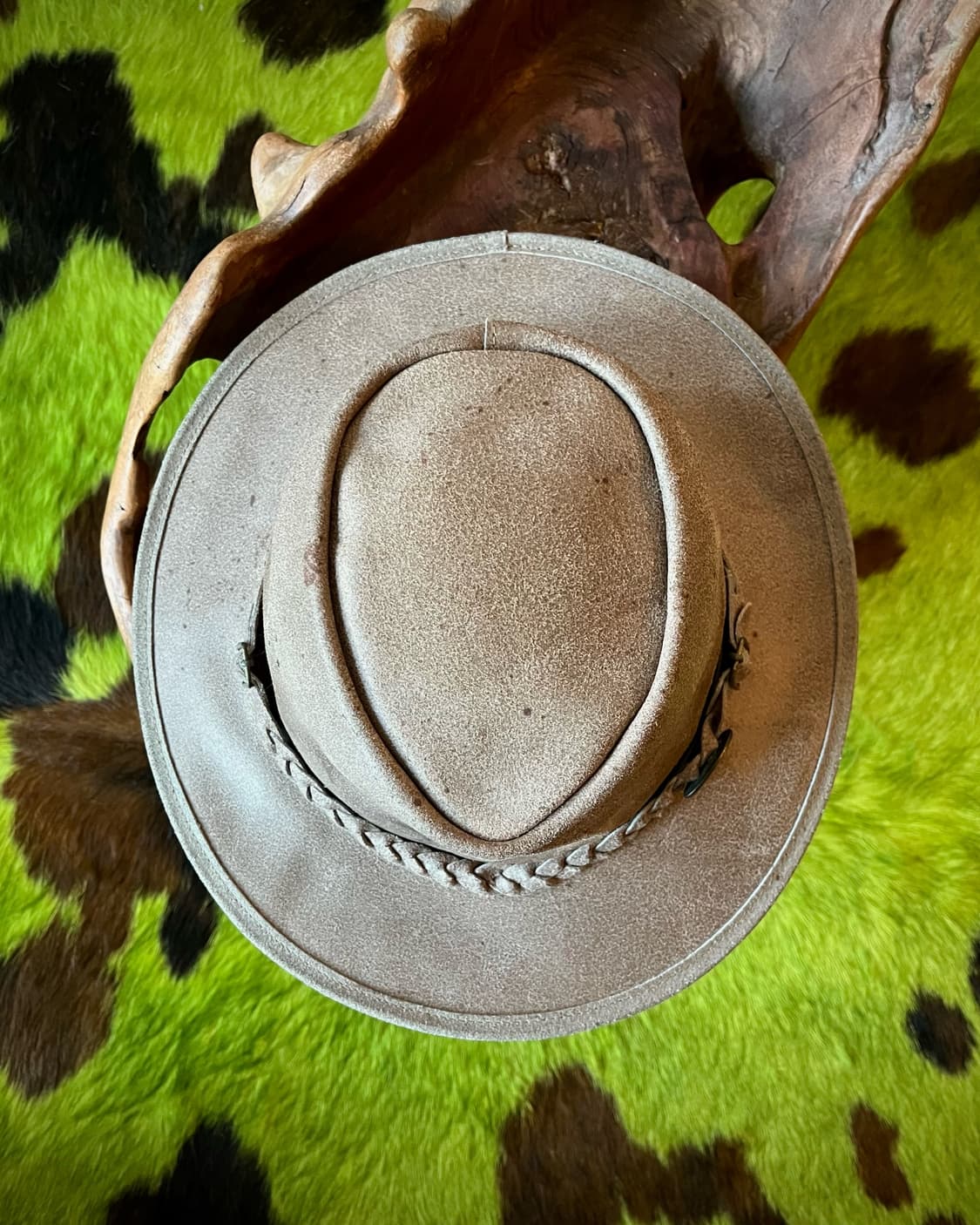 OVERLANDER Real Leather Jimi Pedora Hat 상품이미지6