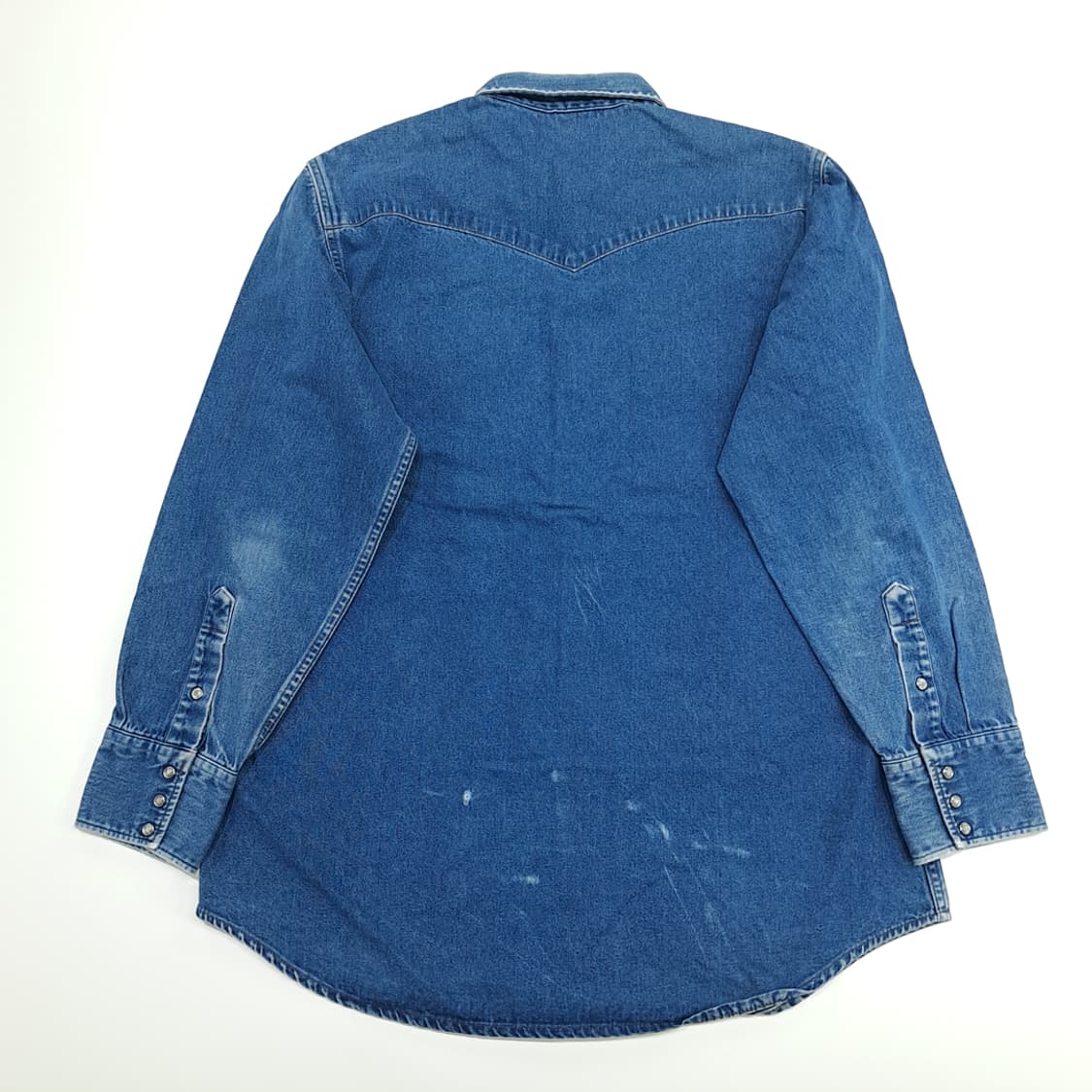 CN672 XL 칼하트 데님 긴팔 웨스턴 셔츠 남방 상품이미지7