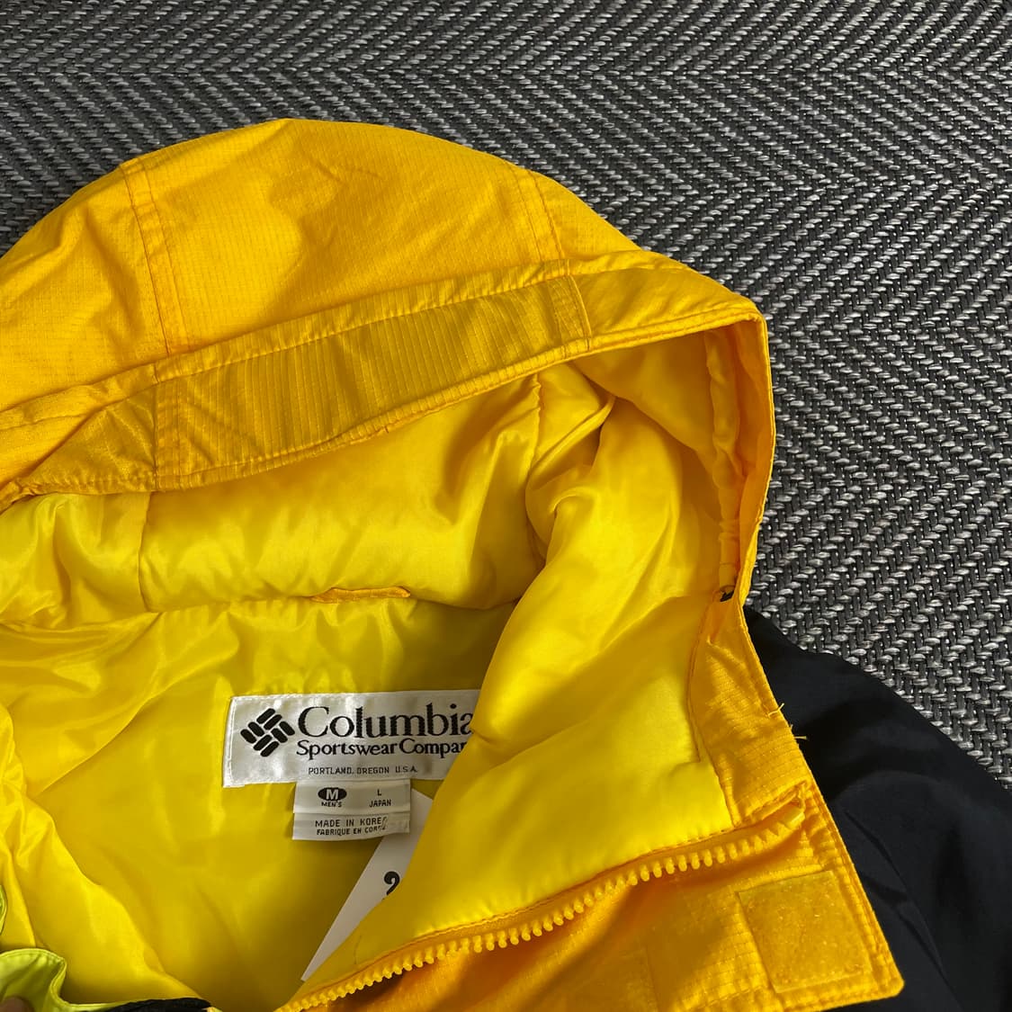 컬럼비아 USA 올드스쿨 박시핏 아노락 점퍼o 2987 상품이미지4