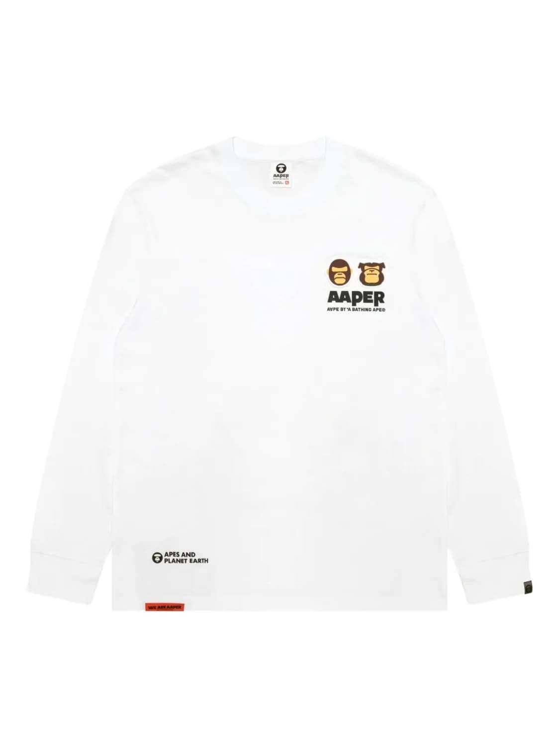 에이프 아페 롱슬리브 L (새상품) 상품이미지1