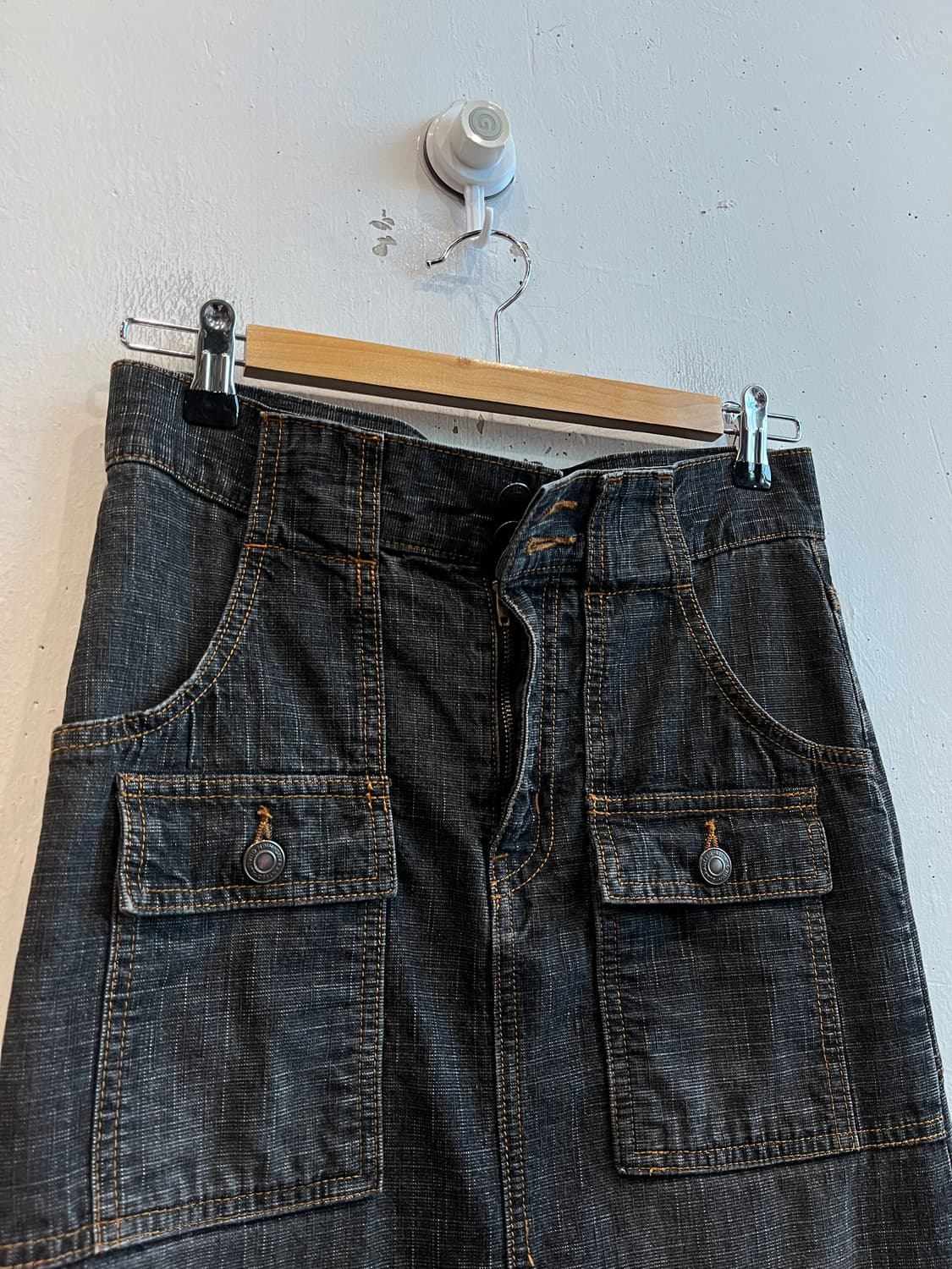 LA VIA DEL 포켓 데님 롱스커트 상품이미지3