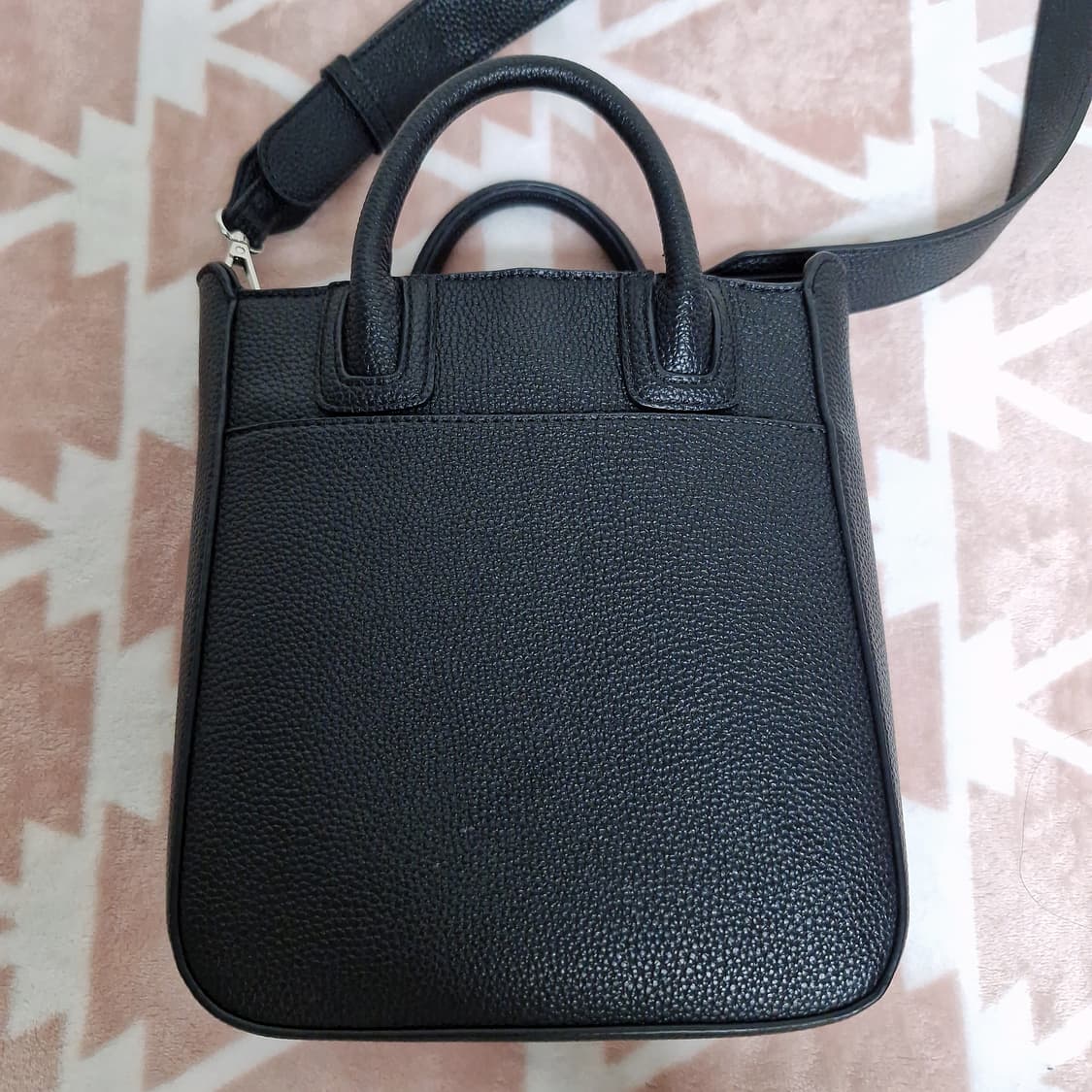 니코앤드 3way 가죽 가방 숄더백 토트백 크로스백 블랙 상품이미지3