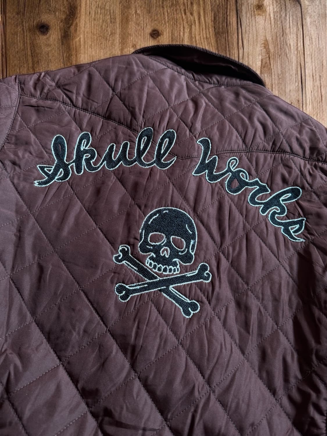 스컬웍스 다이아몬드 퀼팅 웨스턴 셔츠 자켓 상품이미지7