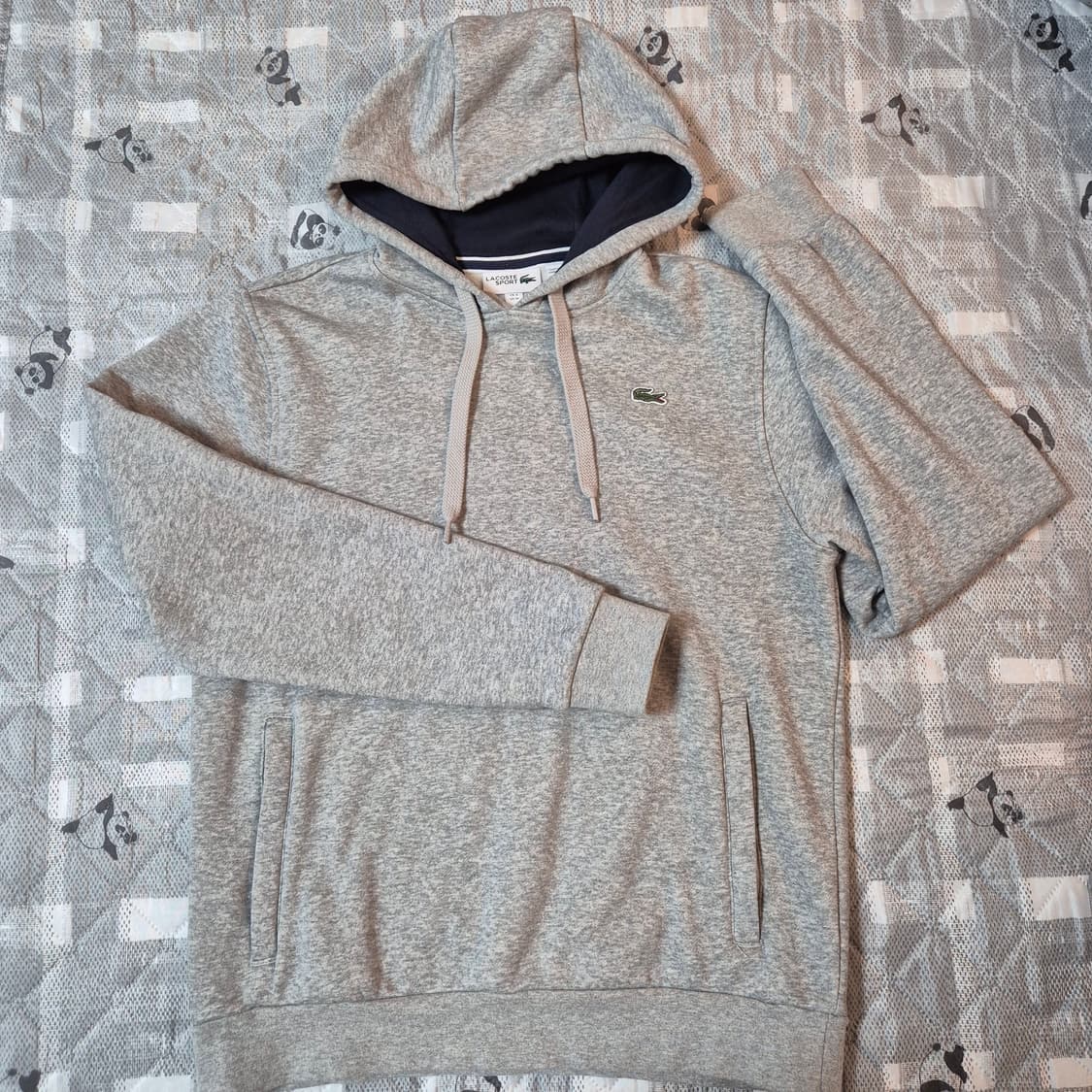 라코스테 그레이 후드티 M 상품이미지3