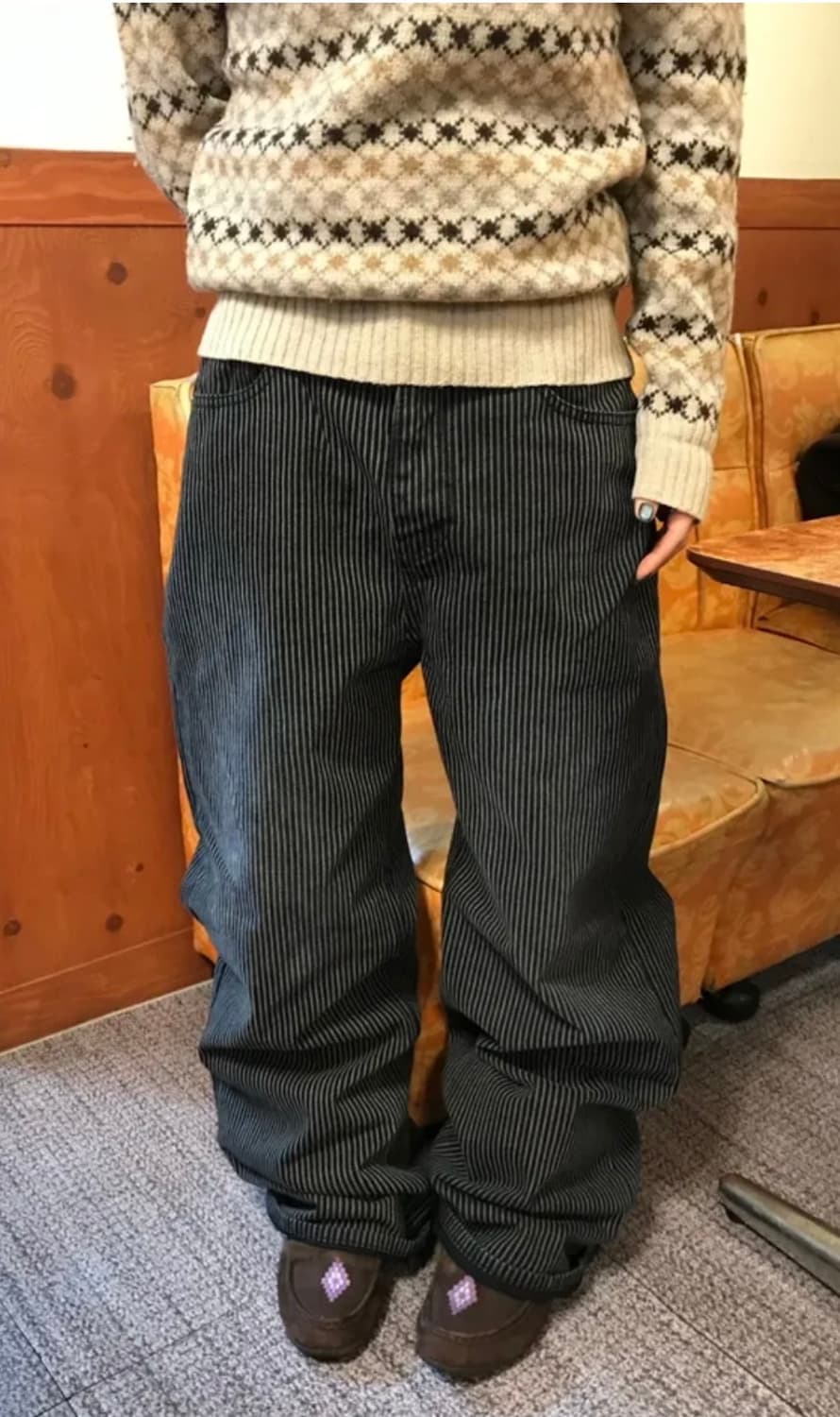 카펜터 스트라이프 팬츠  상품이미지6