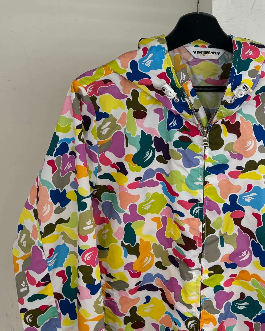 베이프 멀티 카모 칼리지 코치 재킷 상품이미지3