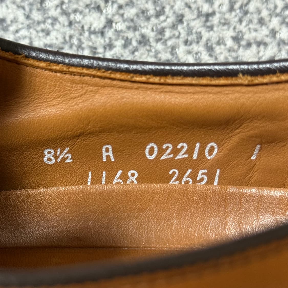 Allen Edmonds 알렌 에즈몬드 구두 8.5 255 상품이미지8