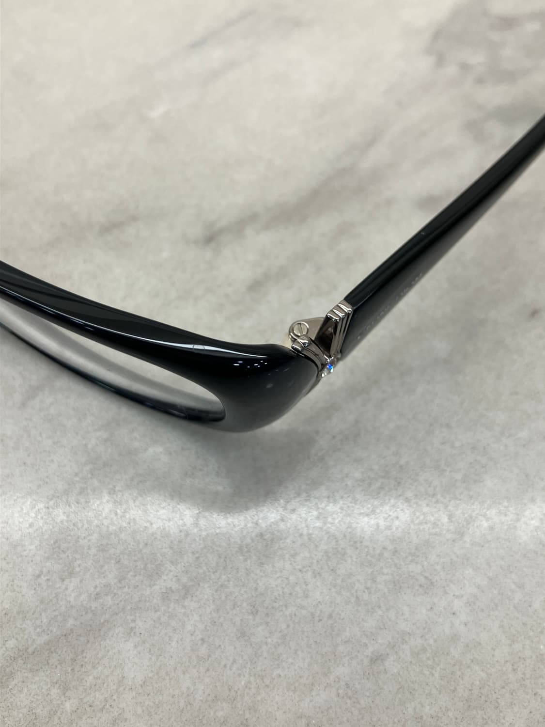 셀린디옹 Celine Dion 블랙 오벌 뿔테 안경 상품이미지2