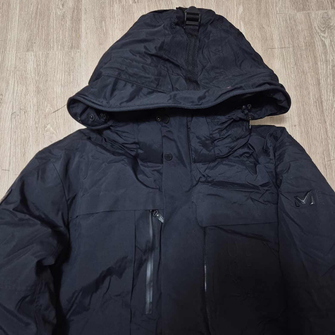 밀레 남성 RSC 헤비 구스다운 후드 패딩 점퍼 2XL(110) 상품이미지2