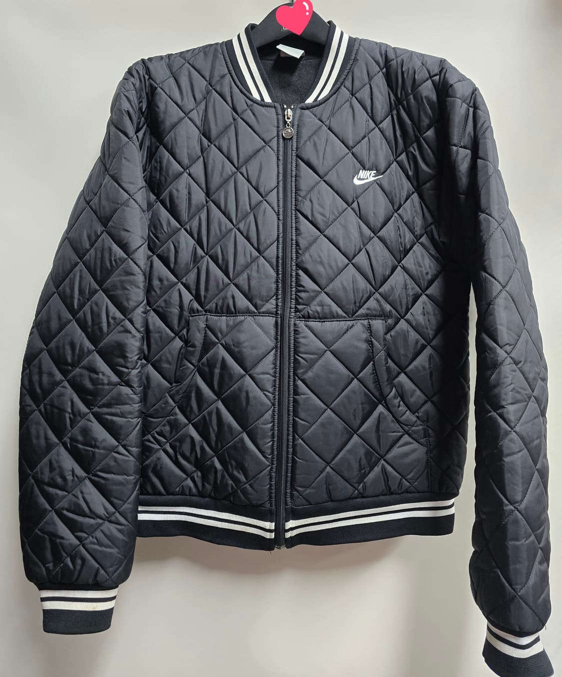 나이키 누빔 패딩 붐버자켓 90(M)공용 상품이미지1