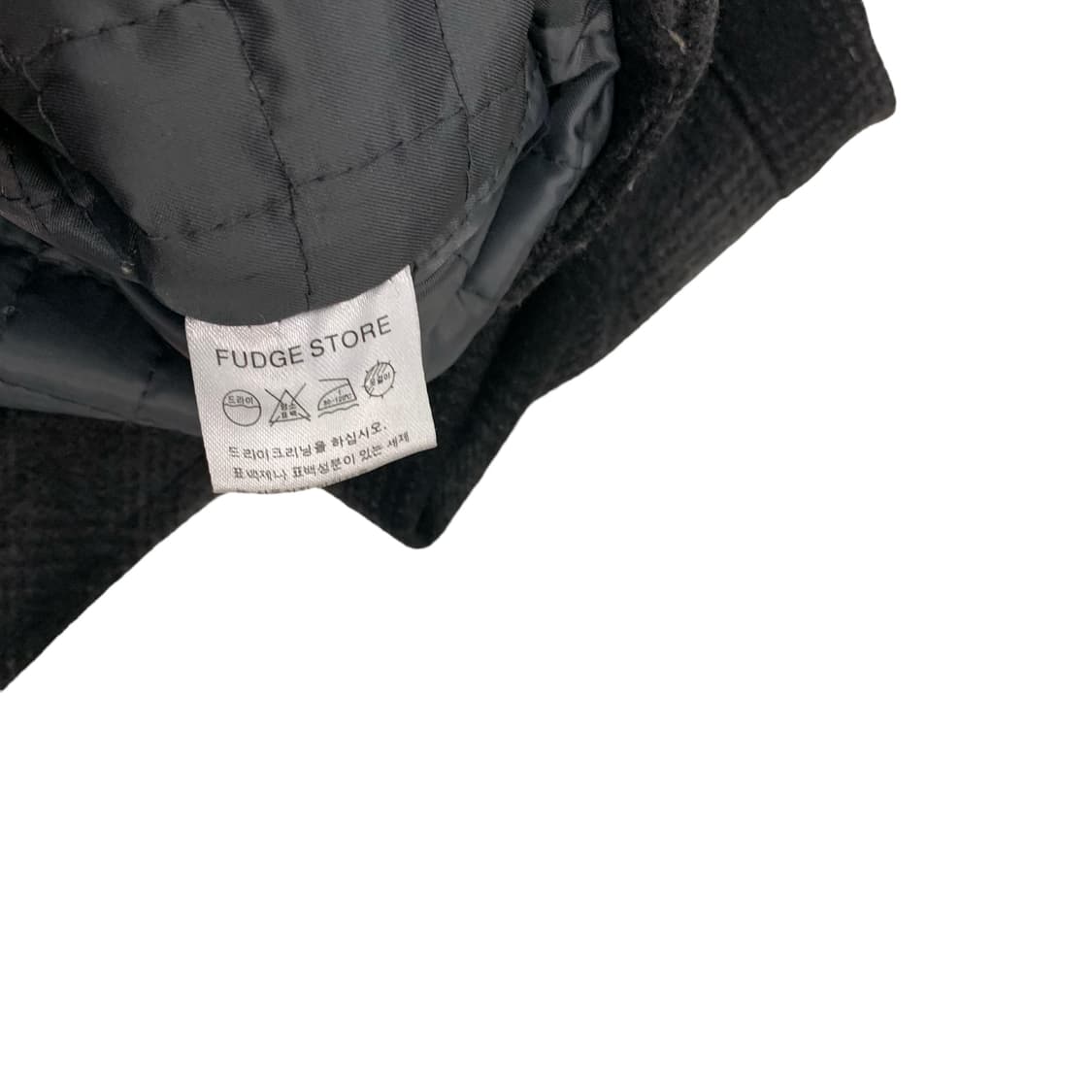 라퍼지스토어 챠콜 오버사이즈 누빔자켓 상품이미지4