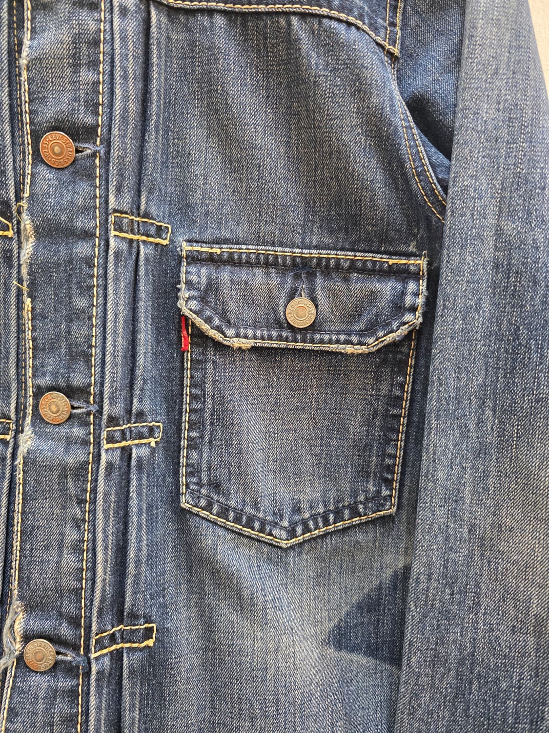 재팬 리바이스네드룹새들스티치 1세대 자켓 상품이미지4