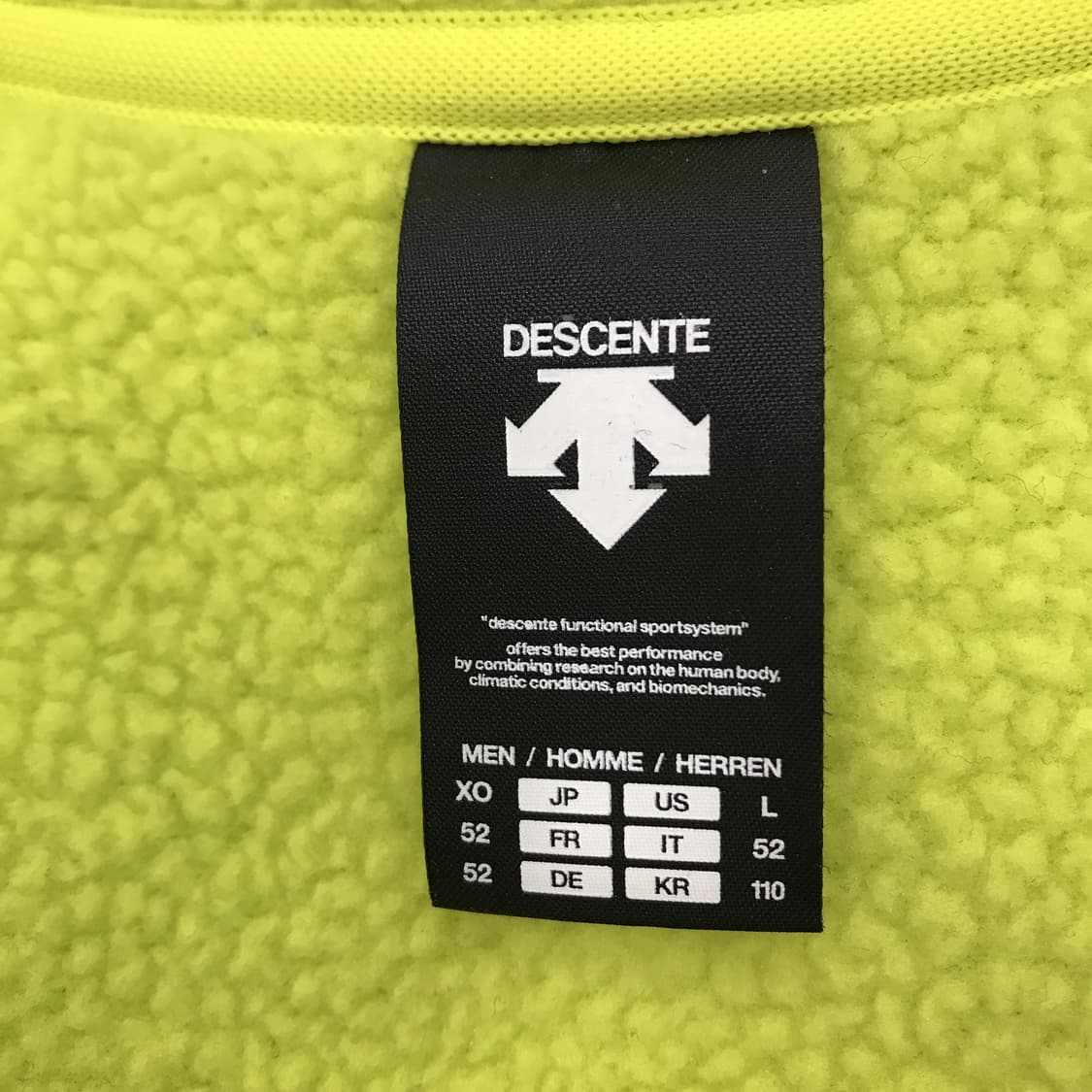 데상트 아우디 스키팀 후리스후드집업 [110] 상품이미지5